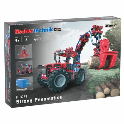 Fischertechnik Strong Pneumatics 660-tlg. Pneumatik Baukasten Konstruktion