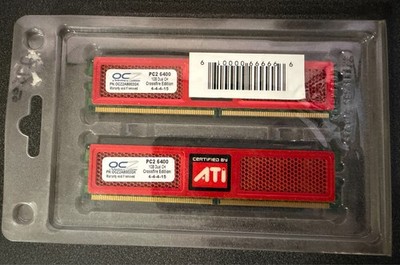 OCZ Technology PC2 6400 2GB (2×1GB) DDR2 Dual Channel Crossfire Edition