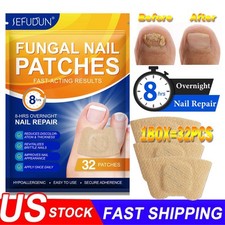 32 Pcs Fungal Nail Patches - Extra Strength Toenail Fungus Treatment Overnight