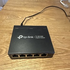 TP-LINK TL-SG105E 5-Port Gigabit Easy Smart Managed Switch RJ-45 Layer 2