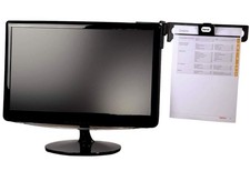 Hama Konzept-Halter Dokumenten-Halterung Vorlagen-Halter Lese-Ständer PC Monitor