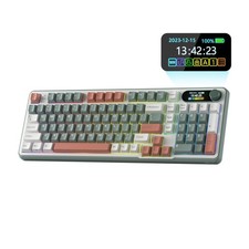 RK ROYAL KLUDGE S98 Mechanical Keyboard w/Smart Display  Knob, Top Mount 96 ...