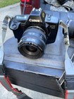 Canon EOS 650 35mm & Canon Rebel II With Canon Lenses Lot If 2 Cameras — photo 4