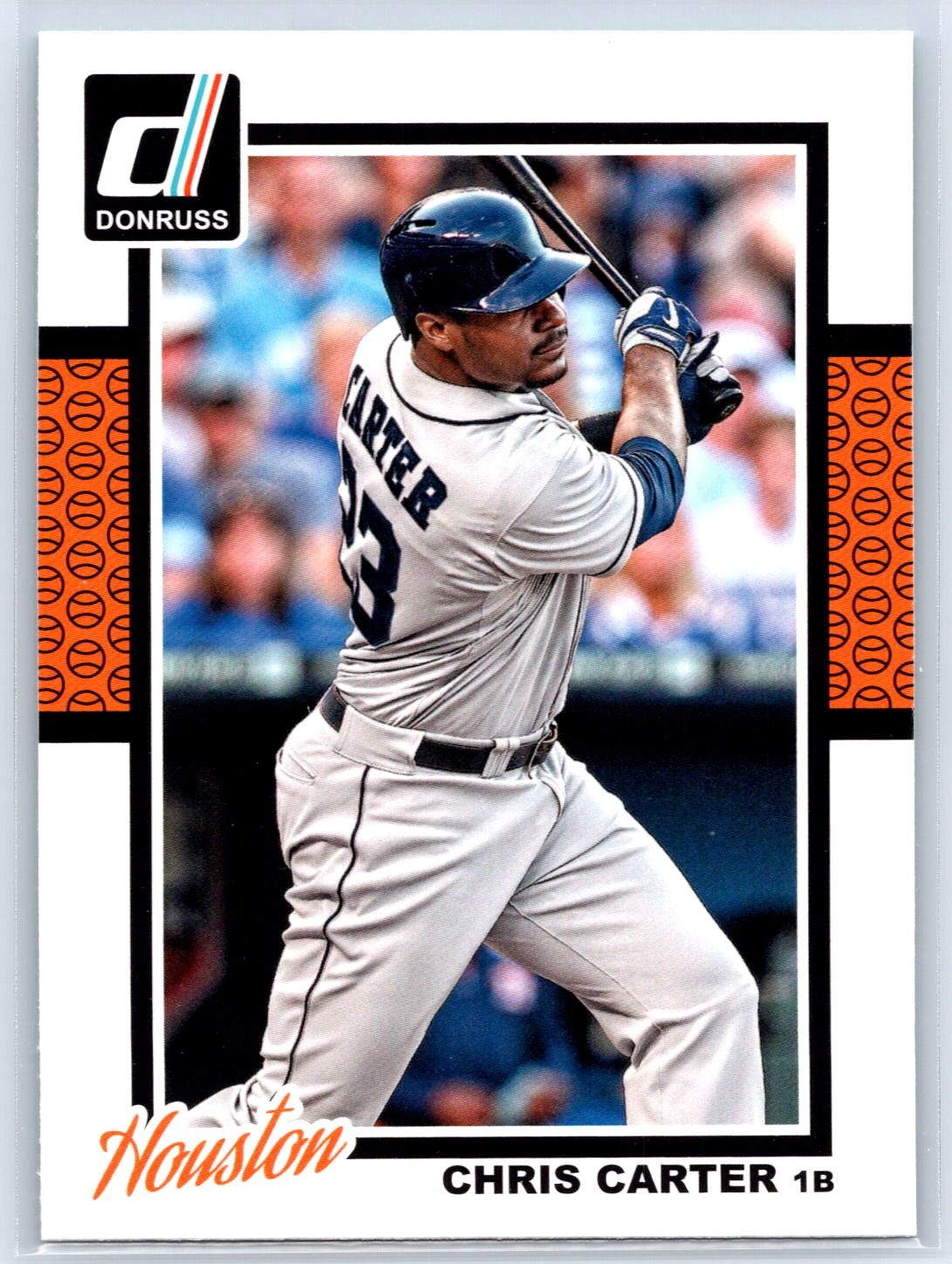 2014 Donruss Chris Carter Houston Astros #109