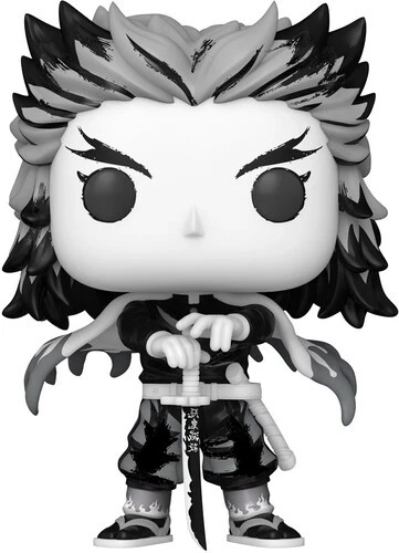 Funko POP! Anime: Demon Slayer - Kyojuro Rengoku (Sumi-Ink) [New Toy] Vinyl Fi