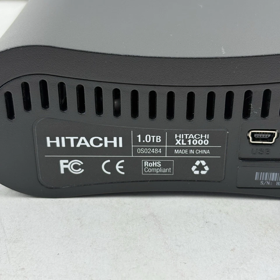 Hitachi 1.0 TB External Hard Drive XL 1000 No Wires Included - Image 4 of 4