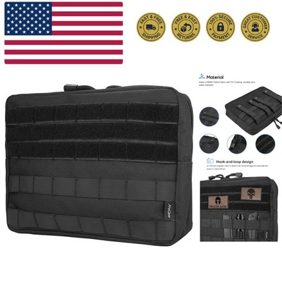 Versatile 5-Pocket MOLLE Admin Pouch - Perfect for Outdoor Tools & Essentials