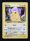 Pikachu Pokemon Base Set #58 1999