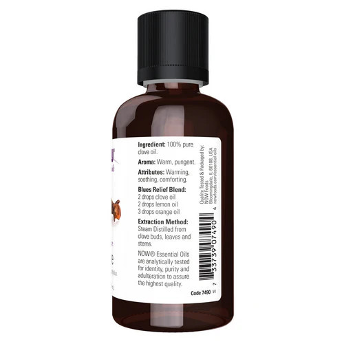 Clove Oil 2 oz  by Now Foods