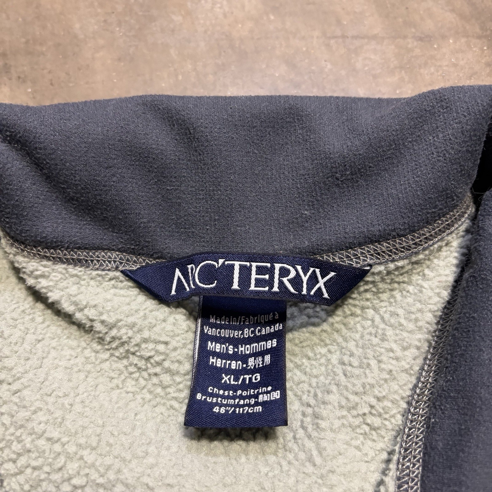 Arcteryx Fleece Jacket Mens XL Green Full Zip Polartec Covert Gorpcore Outdoor thumbnail 10