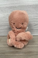 Jellycat Baby Odell Octopus Small Pink Soft Toy Plush 5" – Little Octopus