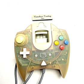 Sega Dreamcast console Hello Kitty Pink set New Battery HKT-3000 NTSC-J Tested