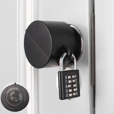 Door Handle Lock, Door Knob Lock Out Device,Cover to Disable The Doorknob/Fau...