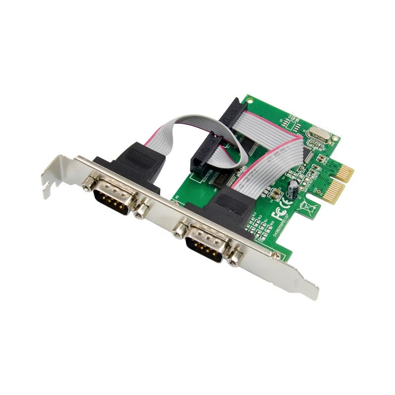 PCIe CH382L 2S Industrial-grade COM Interface RS-232 Serial Port Expansion Card - Image 3 of 4