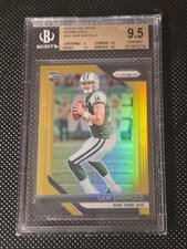 2018 Panini Prizm Sam Darnold Prizms Gold /10 RC BGS 9.5 Rookie