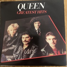Queen Greatest Hits LP Vinyl 1981 UK EMTV30 EMI VG+