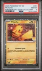 2026 POKEMON TEF EN-TEMPORAL FORCES POKEMON DAY 2026 COLLECTION PIKACHU PSA 8