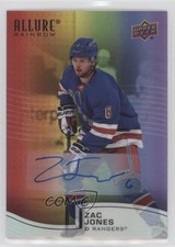 2021-22 Upper Deck Allure Rainbow Full Auto Zac Jones #R-34 Auto 0q2a