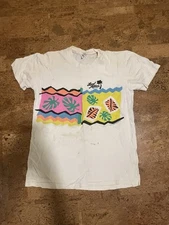 Vintage 80s Local Motion Single Stitch Surf Tee size S/M