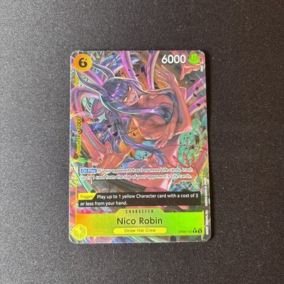 mint+ ONE PIECE TCG | NICO ROBIN OP09-107 R ALT ART | Emperors In The New World