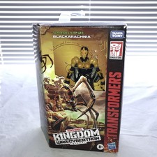 Transformers Kingdom Blackarachnia Deluxe WFC-K5 War Cybertron  Sealed  Unused