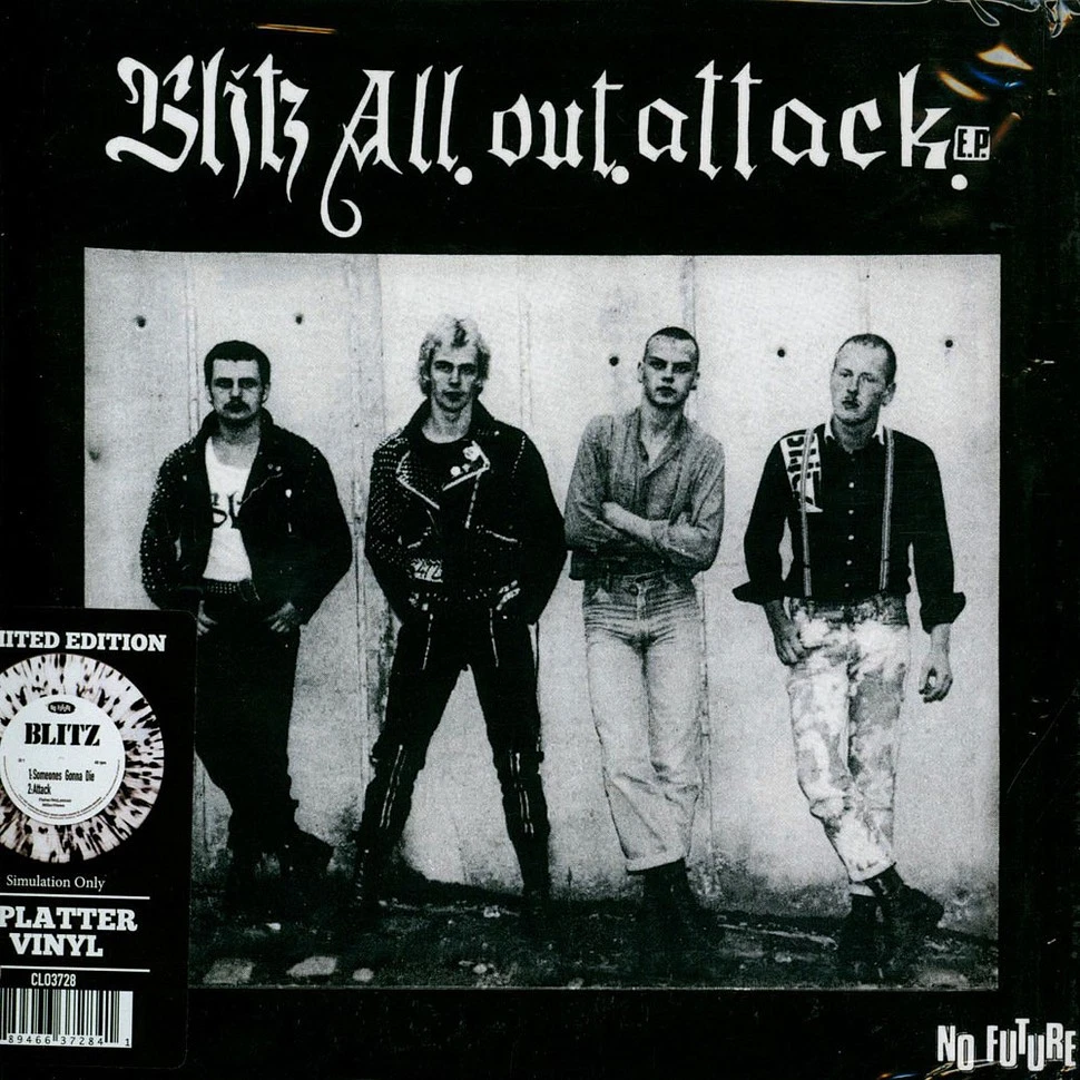 Blitz - All Out Attack Black & White Splatter (2023 - EU - Original)