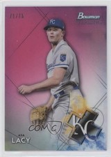 2021 Bowman Sterling Prospects Magenta Refractor 71/75 Asa Lacy #BSP-4 0kz8