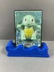 VINTAGE POKÉMON THE MOVIE 2000 BURGER KING SQUIRTLE TOY WITH STAND