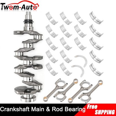 2.0L Engine Crankshaft Rods & Bearing Set Fits For 12-19 Hyundai Tucson KIA Soul