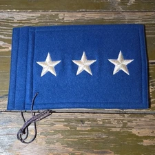 US Air Force Lieutenant General Car Flag Vietnam War Era Original
