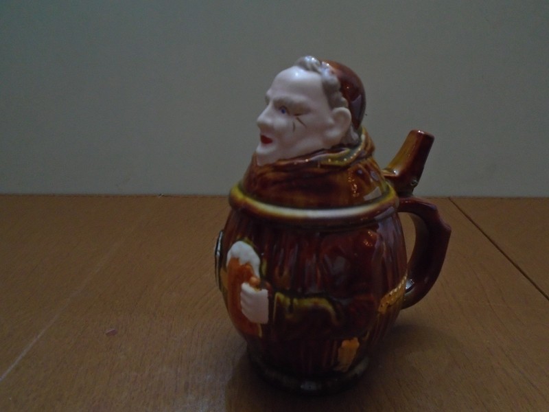 Vintage Ceramic Stein Frier Monk
