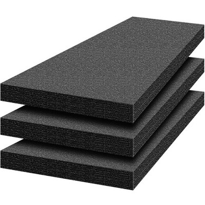 Yaomiao Polyethylene Foam Sheets 54x16x2 Thick Black Packing Inserts 3 Pack