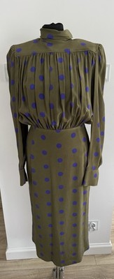 MAX MARA  SPORTMAX PURE SILK  LONG DRESS SIZE IT38 EU34 US4 - NEW!