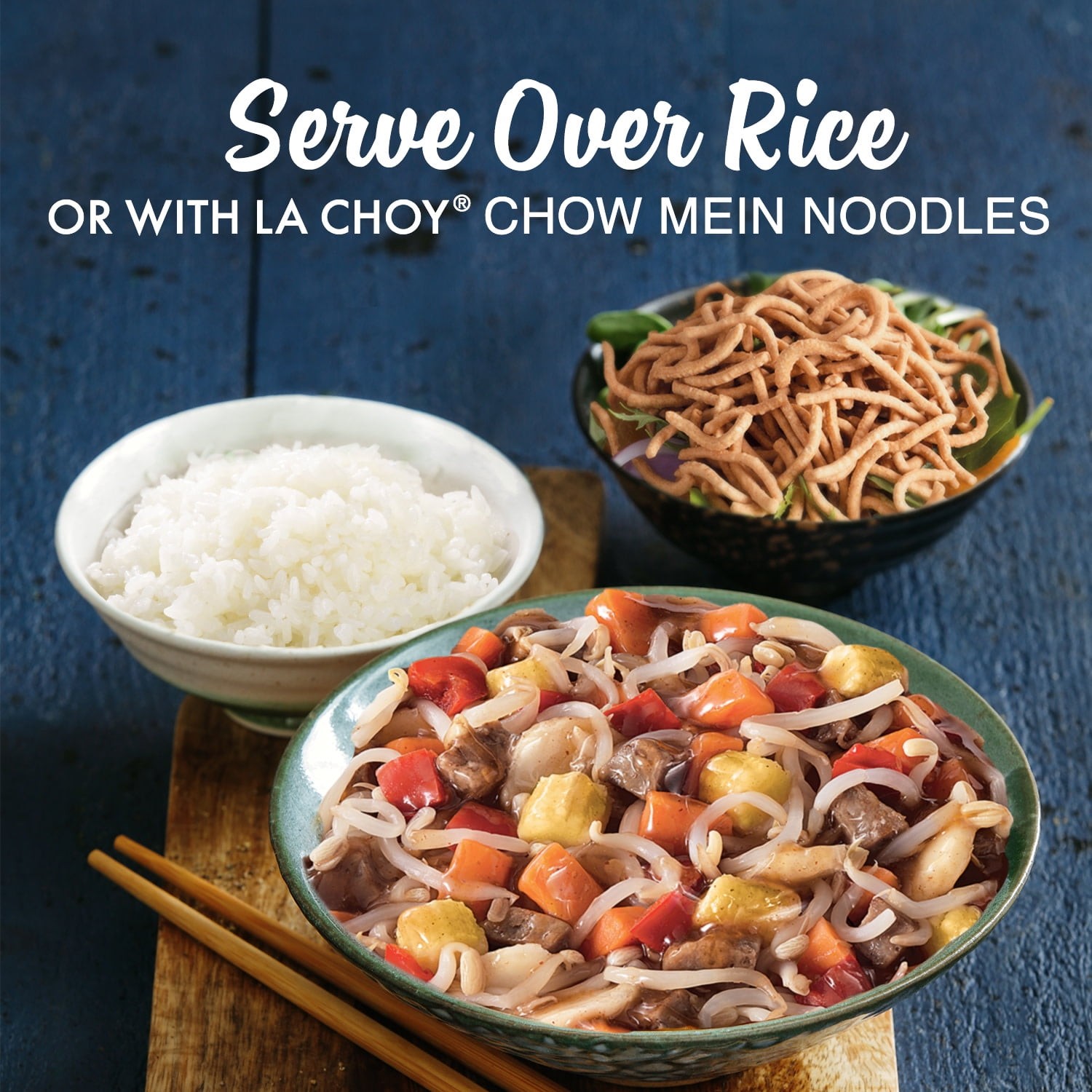 La Choy Beef Chow Mein 42oz | Asian Style Beef & Vegetables in Savory Sauce