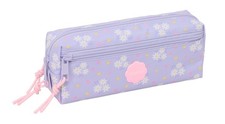SAFTA BOUQUET   Triple Small Pencil Case, Children's Pencil Case, Ideal for Scho