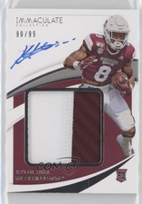 2021 Panini Immaculate Collegiate Premium Rookie 90/99 Kylin Hill Patch Auto k6j
