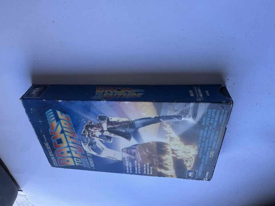 Back To The Future 1985 VHS Rare Original Release Foto 4 de 4
