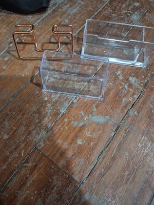 3 Business Card Holders