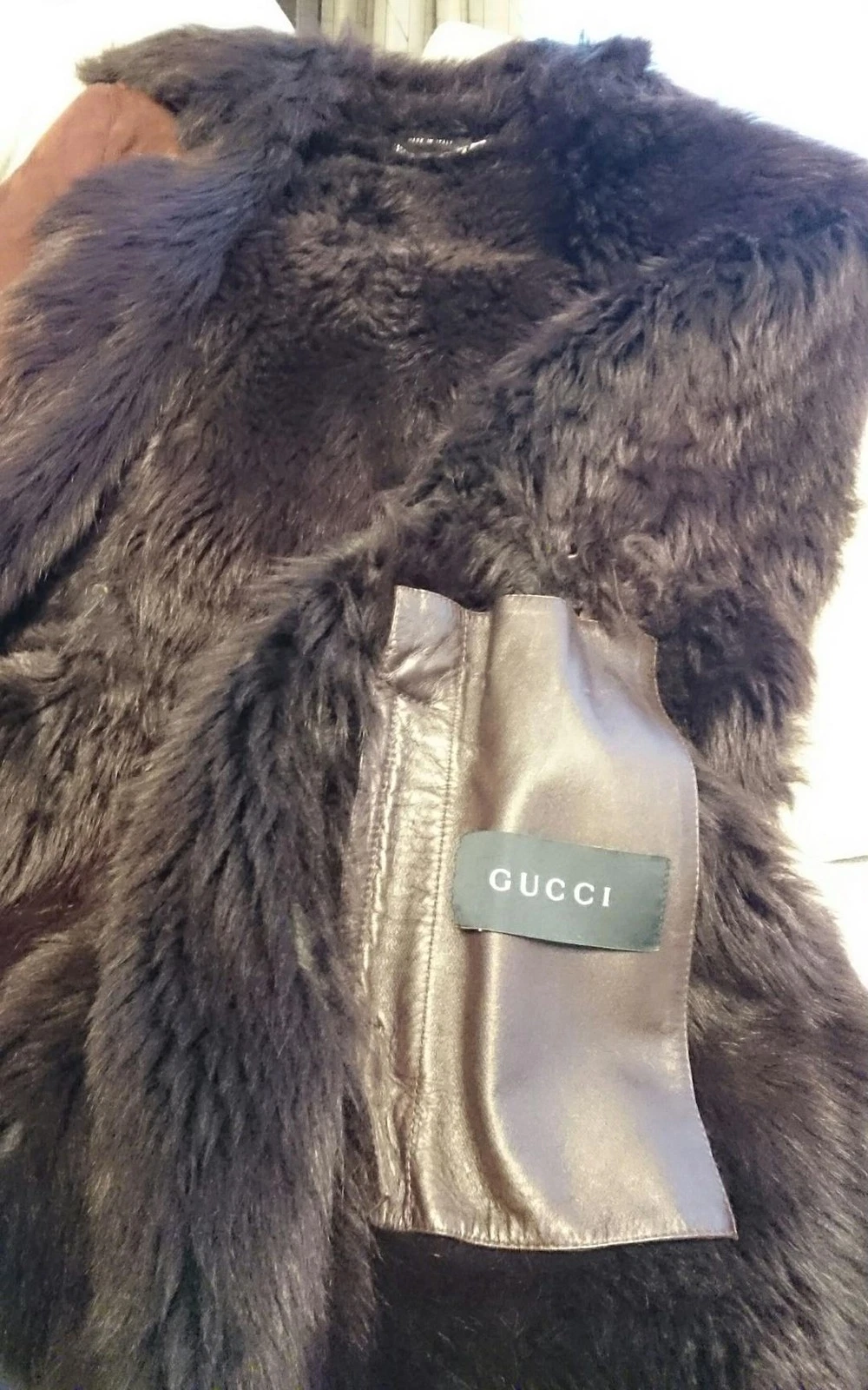 Cappotto lungo Gucci Mouton pulito 1 milione