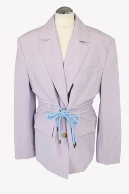 Aknvas Damen Blazer Gr. 38 (US 8) Lila Businessjacke Damenblazer