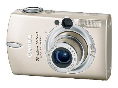 Canon PowerShot Digital ELPH SD550 / Digital IXUS 750 7.1MP Digital Camera - Satin Beige
