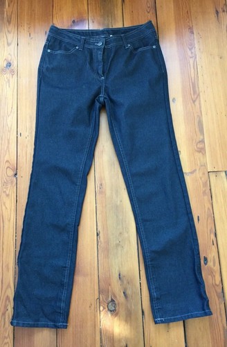 McDonalds Black Jeans Cotton Poly Blend 