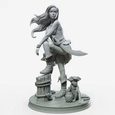 Marina by Female Miniatures | D&D | DnD | Exotic | Pinup | Print on Demand