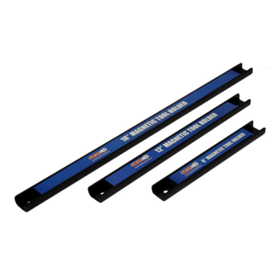 3-Piece Magnetic Tool Holder Set – Heavy Duty Strip Organizer For Garage & Workshop