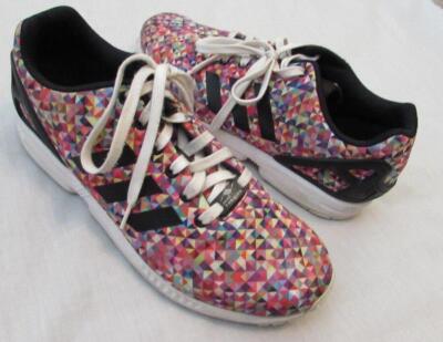 pri  ADIDAS mens 10.5 675001 art 19845 prism multicolored flux torsion