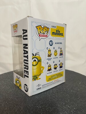 Funko Pop Movies #167 AU NATUREL from Minions | eBay