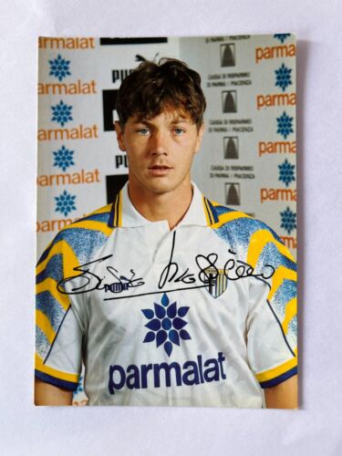 MASSIMO SUSIC-AC Parma 93/94-ITALY-Ex-AC Pisa-Udinese Calcio-Official-AK - Picture 1 of 2