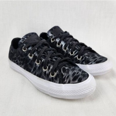 Converse All Star Shimmer Suede Low Top. Size 5
