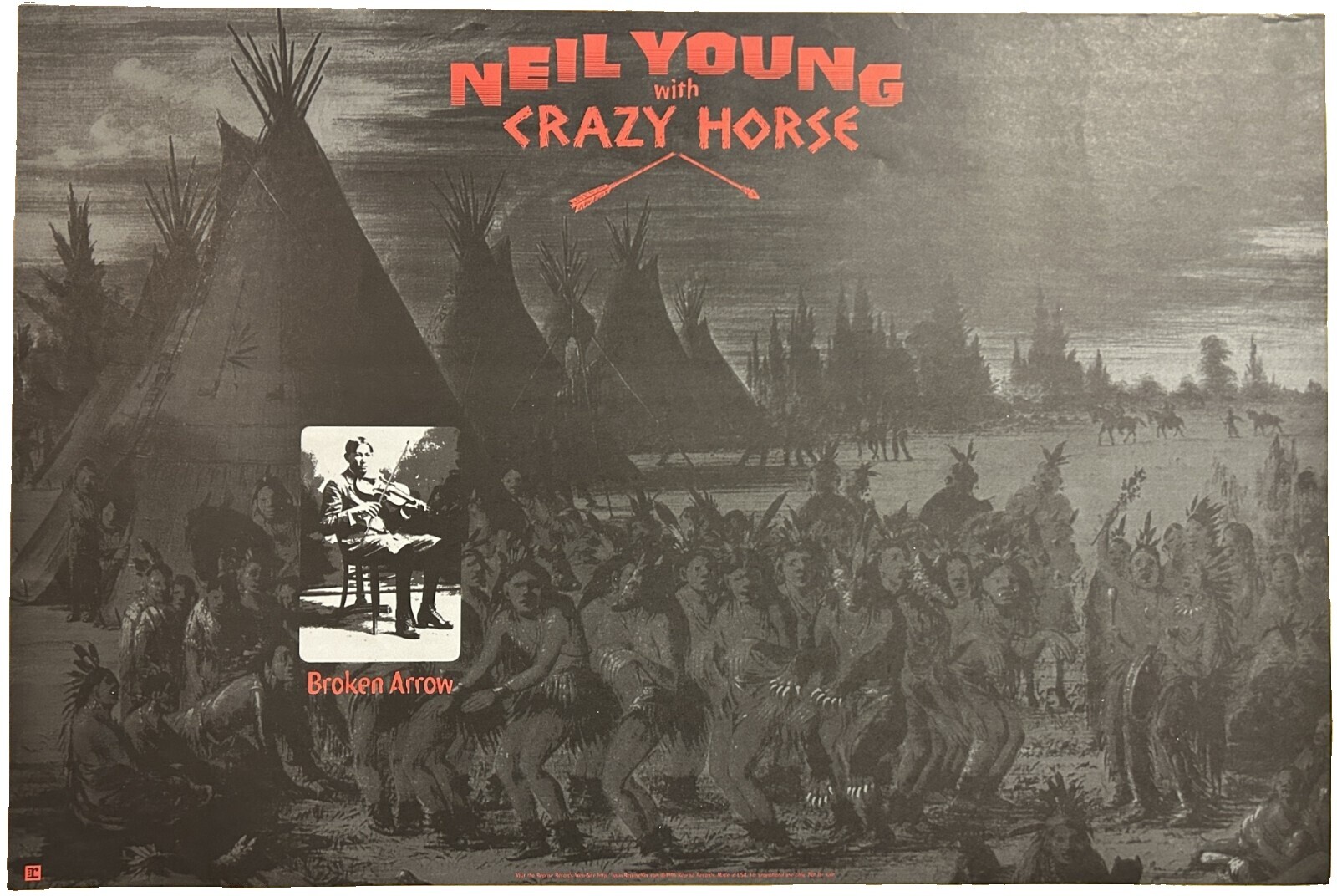 Neil Young and Crazy Horse Poster | eBay