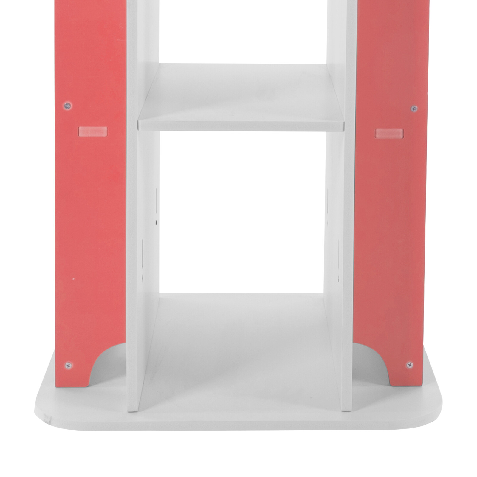 360° 4-Tier Rotating Bookshelf Freestanding Display Rack/ Bookcase Storage Shelf